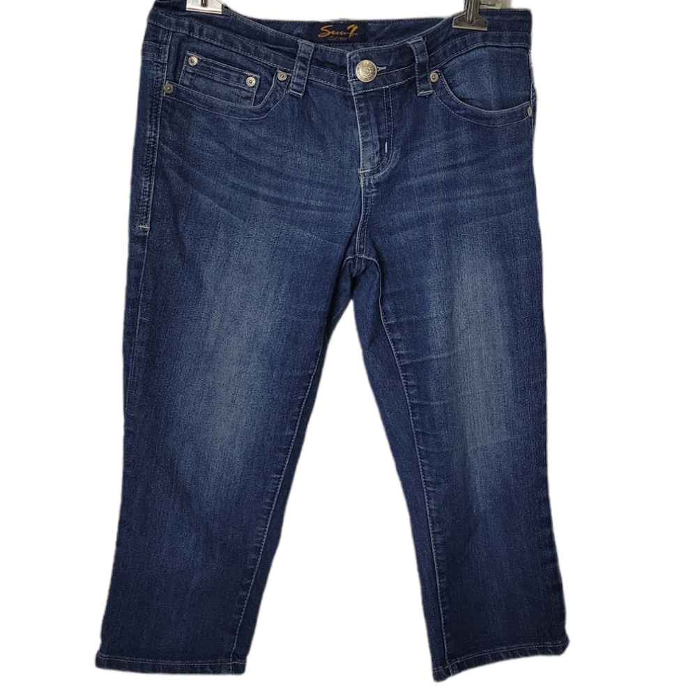 Seven7 Denim Capris sz 6 Capri